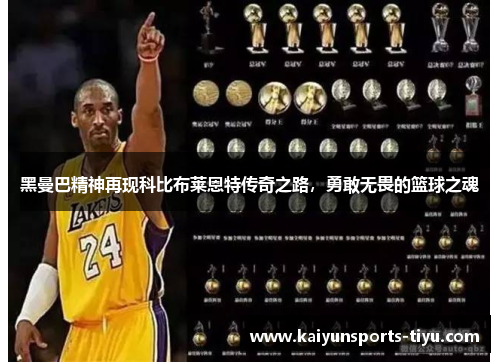 黑曼巴精神再现科比布莱恩特传奇之路，勇敢无畏的篮球之魂